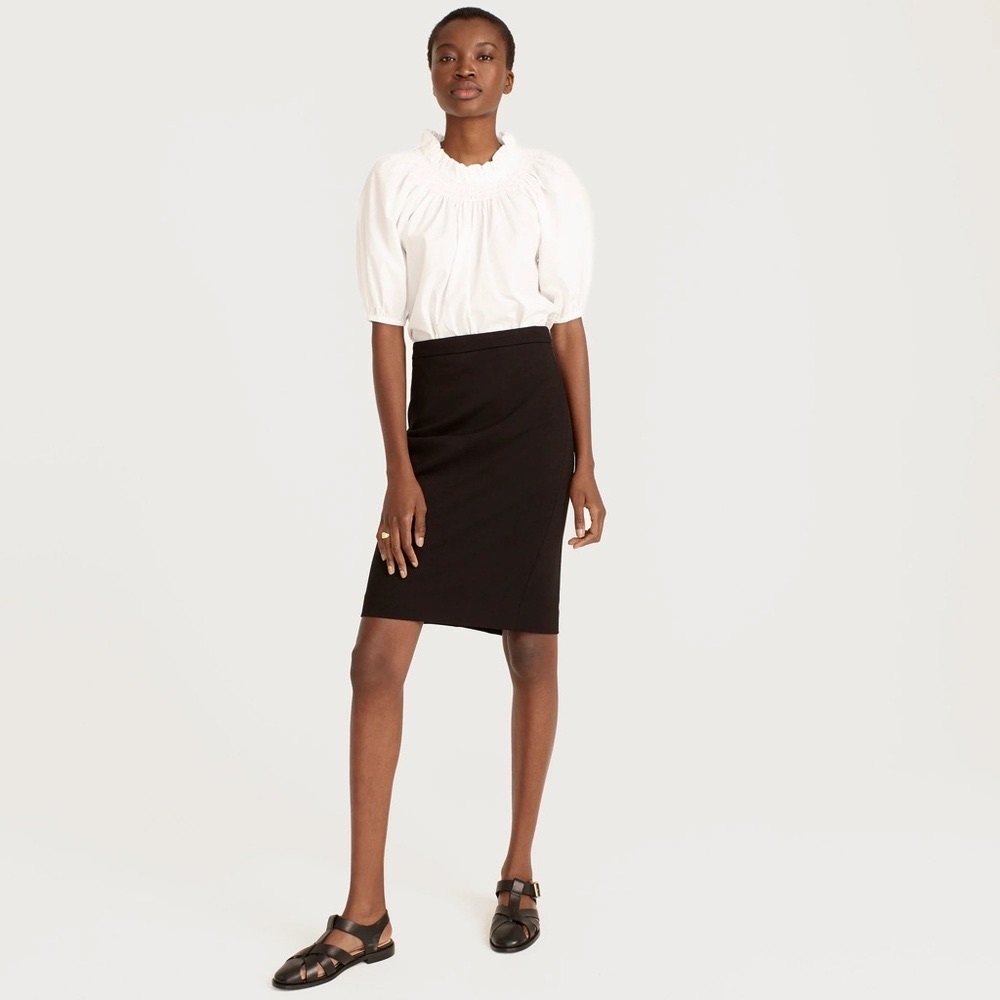 Pencil skirt.